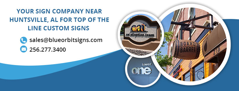 Blue Orbit Sign Studio